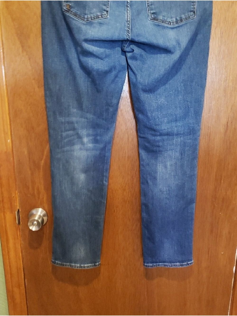 Kut from the Kloth Mid-Blue Straight Leg Jeans - Picture 6 of 8